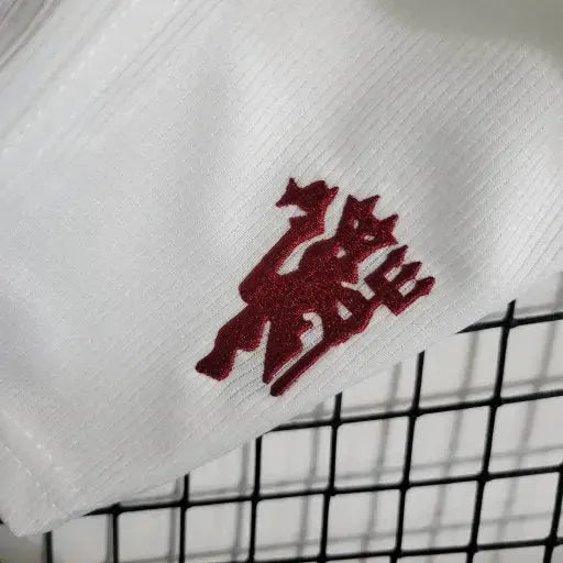 Manchester United Away Shirt 23/24 - Kids Fan White