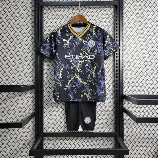 Manchester City Special Edition 23/24 Shirt - Kids Fan Shirt Black