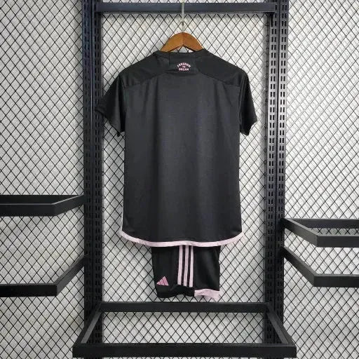 Inter Miami Away Shirt 23/24 - Kids Fan Black