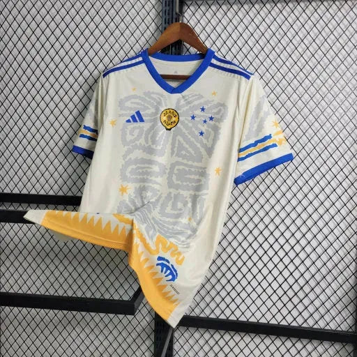 Cruzeiro Special Edition 23/24 Shirt - Men's White Fan Shirt
