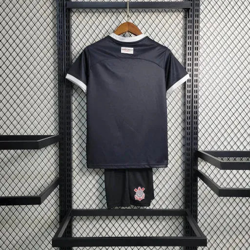 Timão Away Shirt 23/24 - Black Children's Fan Shirt