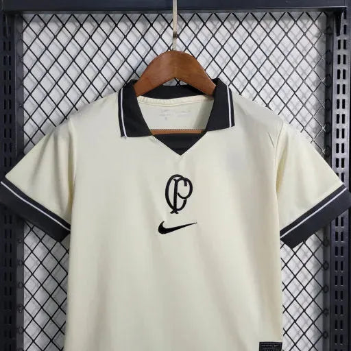 Timão Away IV Shirt 23/24 - Beige Children's Fan Shirt