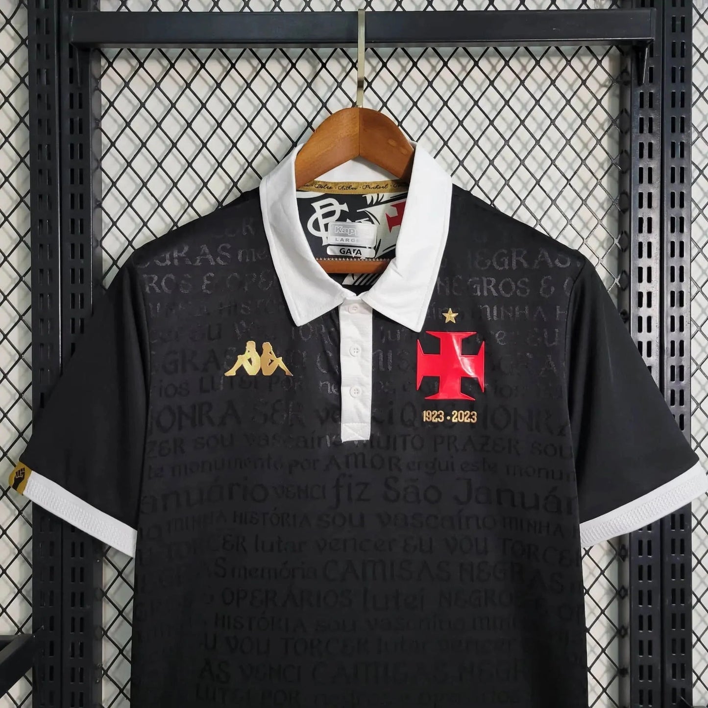 Vasco Away II Shirt 23/24 - Men's Fan Black
