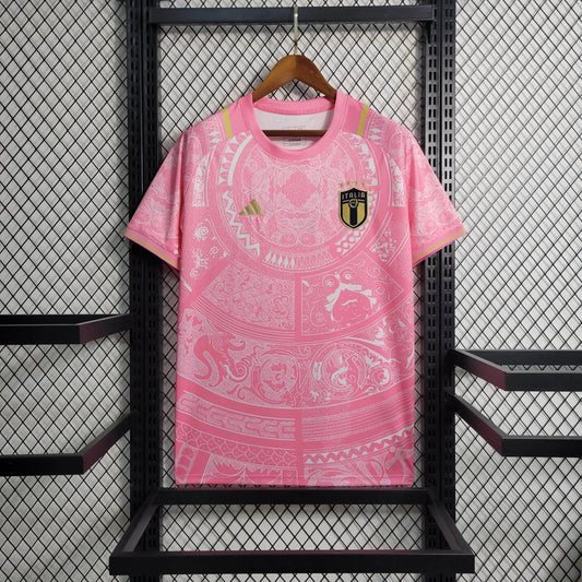 Italy Special Edition 23/24 Shirt - Men's Pink Fan Shirt
