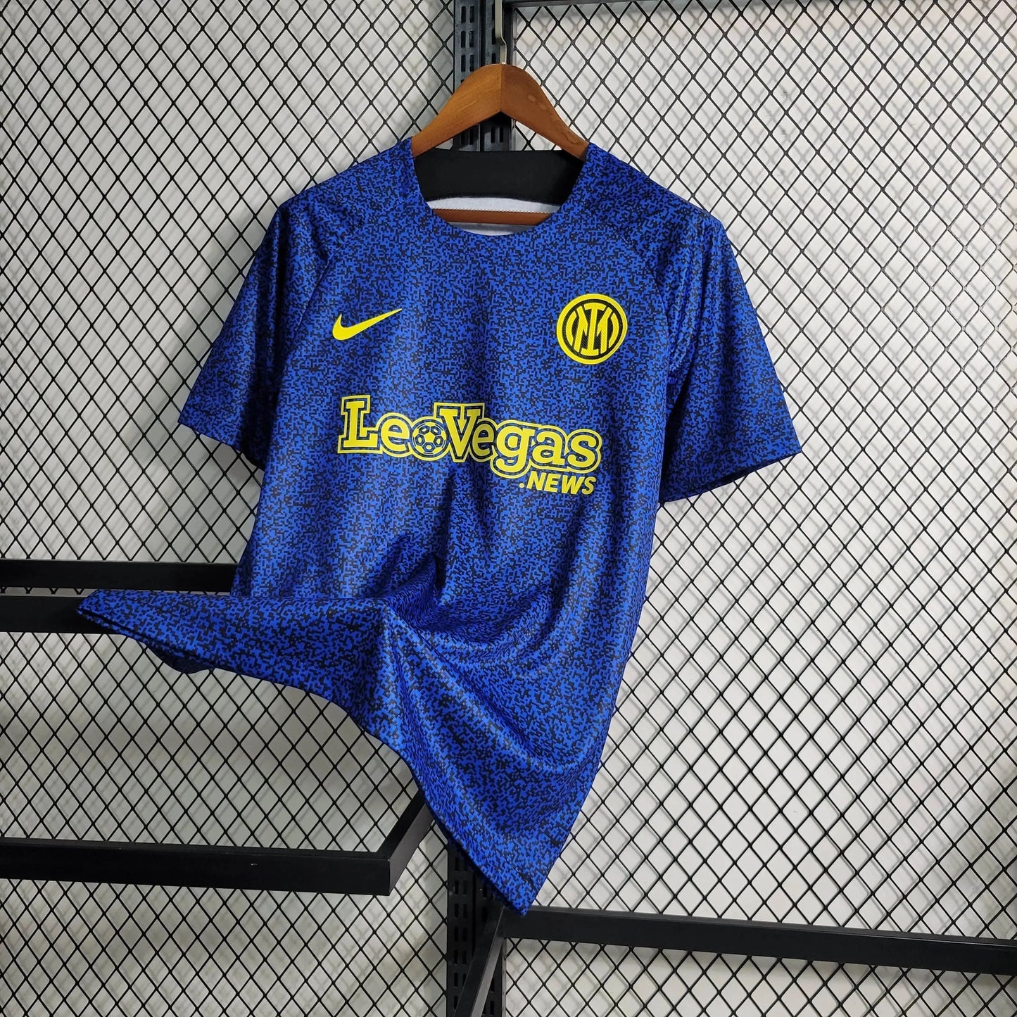 Inter Milan Training Shirt 23/24 - Men's Fan Blue and Yellow
