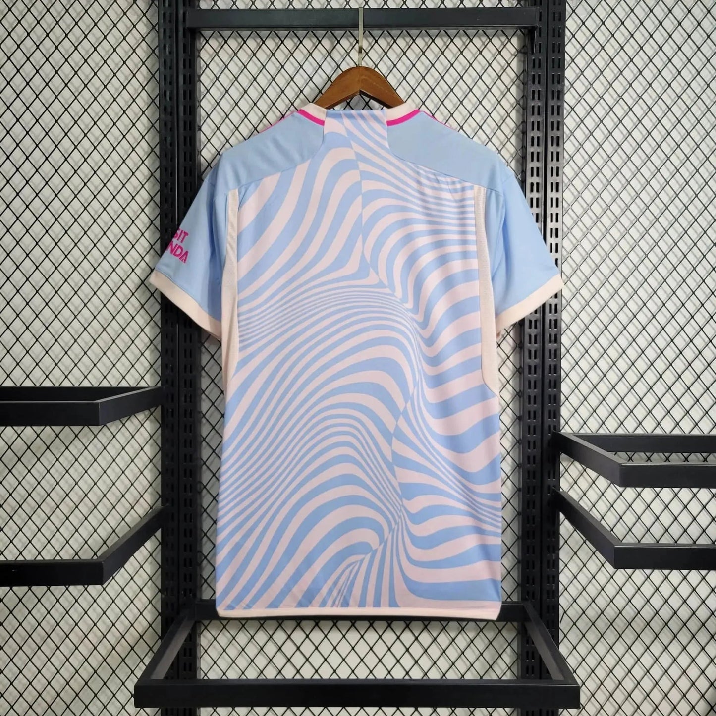 Arsenal Training Shirt 23/24 - Men's Fan Blue and Pink