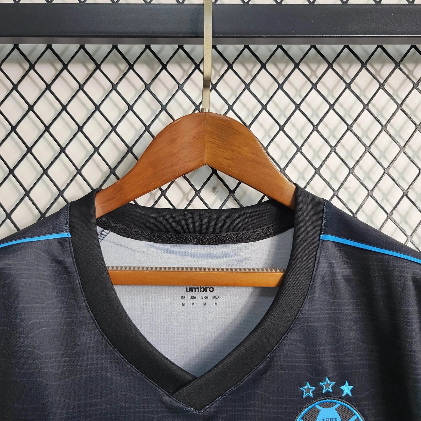 Grêmio Away II Shirt 23/24 - Women's Fan Black and Blue