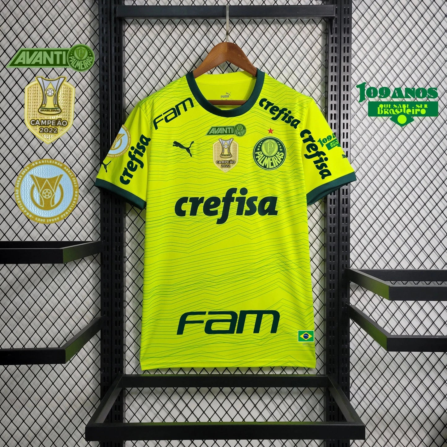 Palmeiras Away II Shirt 23/24 - Men's Green Fan Shirt
