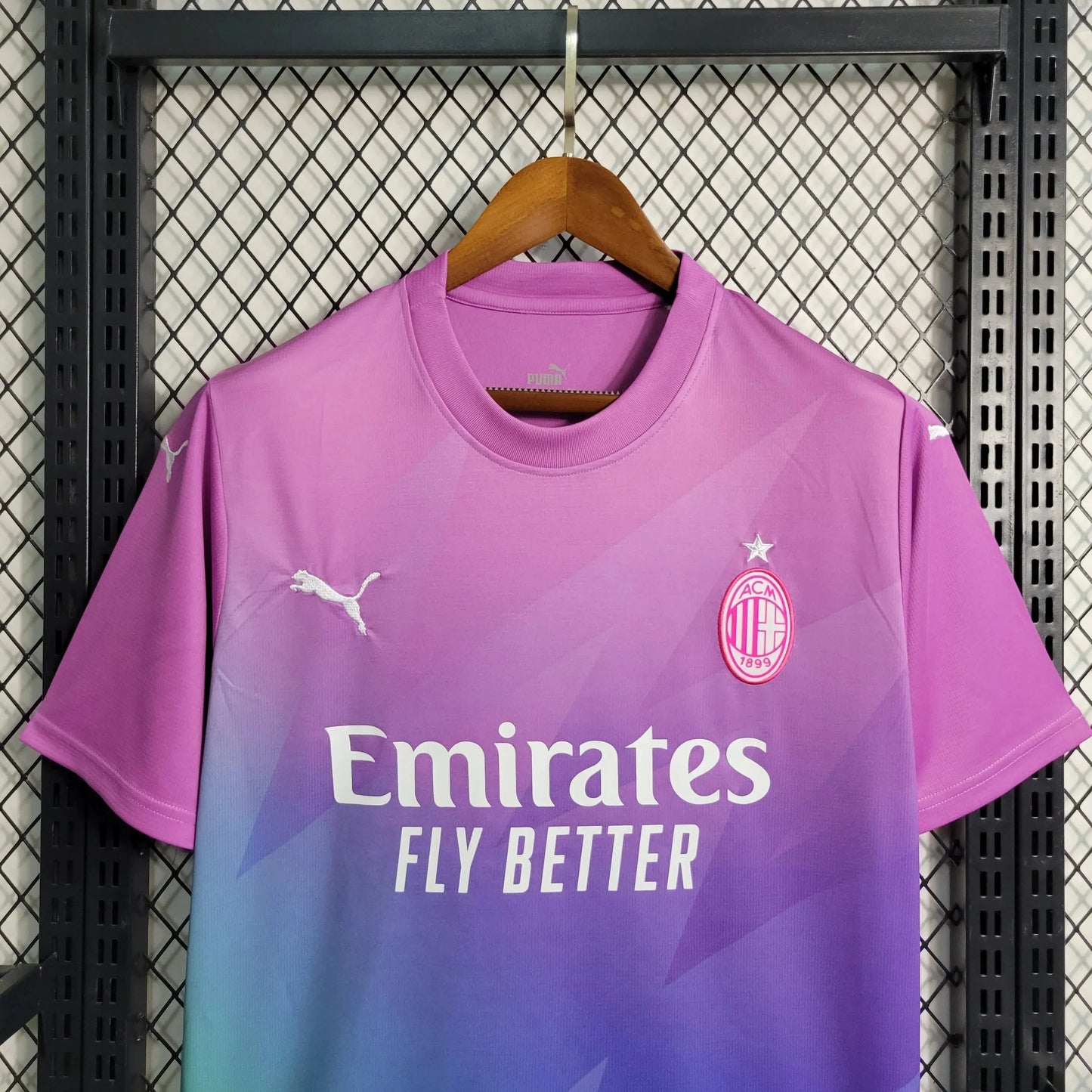 AC Milan Away II Shirt 23/24 - Men's Fan Purple