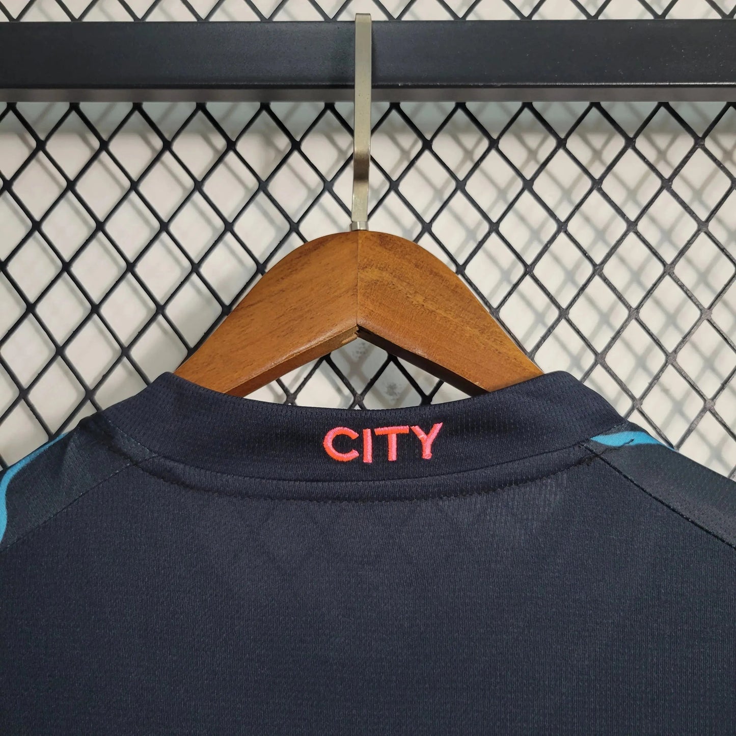 Manchester City Away II Shirt 23/24 - Men's Fan Black and Blue
