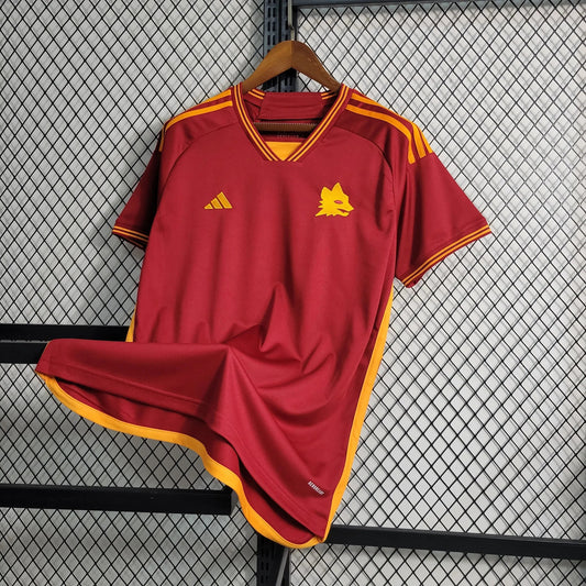 Roma Home Shirt 23/24 - Men's Fan Shirt Red