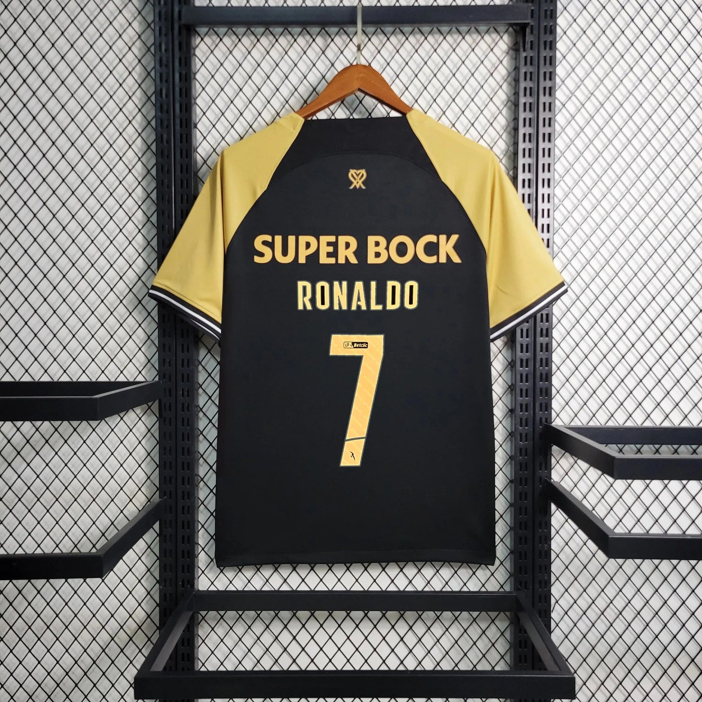 Sporting Away II Shirt 23/24 - Men's Black Fan CR7