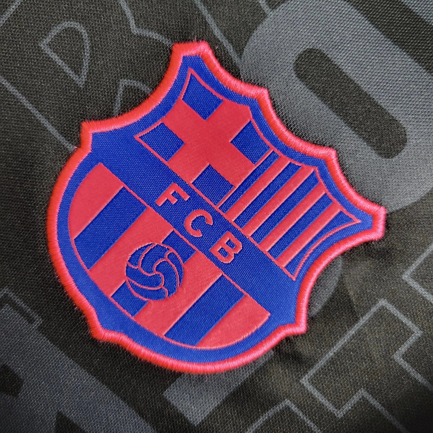 Barcelona Training Shirt 2022 - Men's Fan Black and Purple