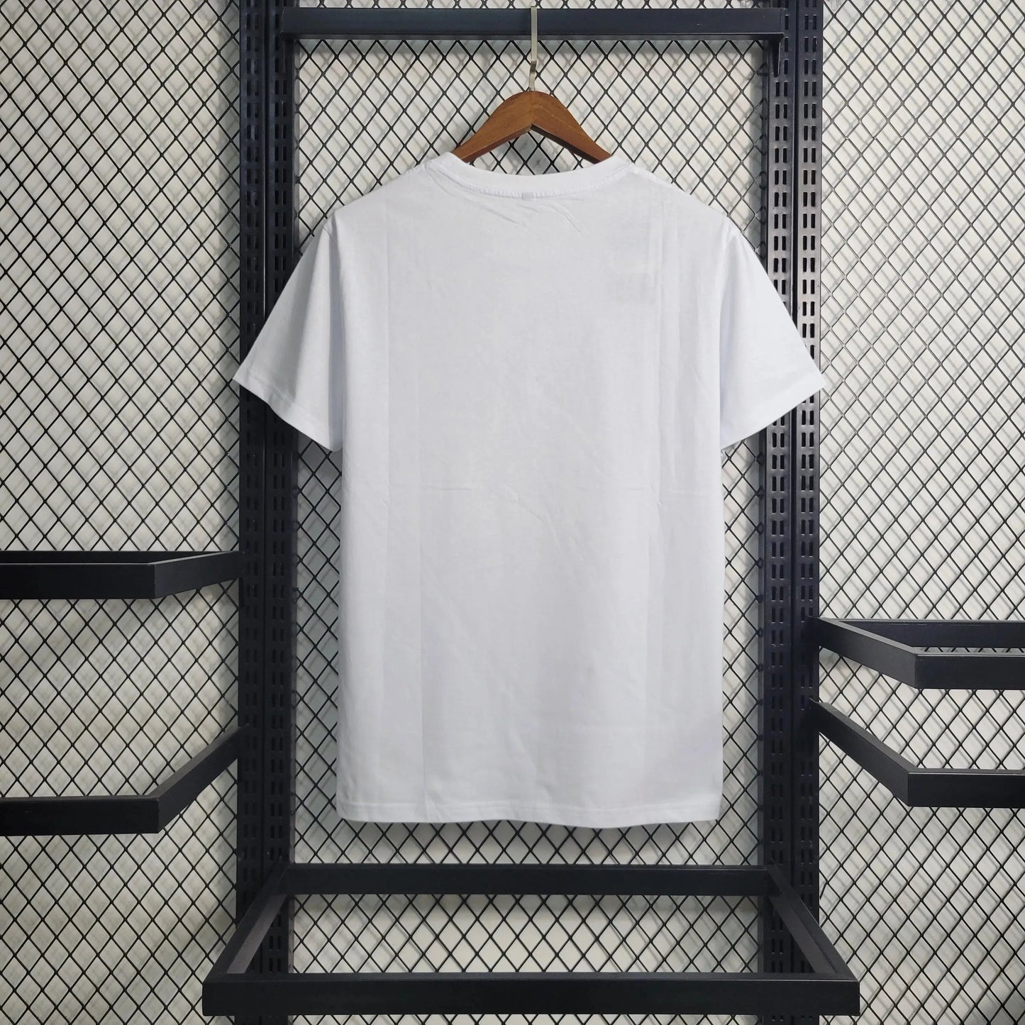 BALMAIN Men's Reflective PSG Fan Shirt - White