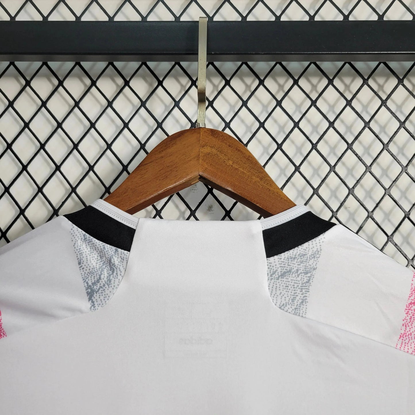 Juventus Away Shirt 23/24 - Men's White and Pink Fan Shirt