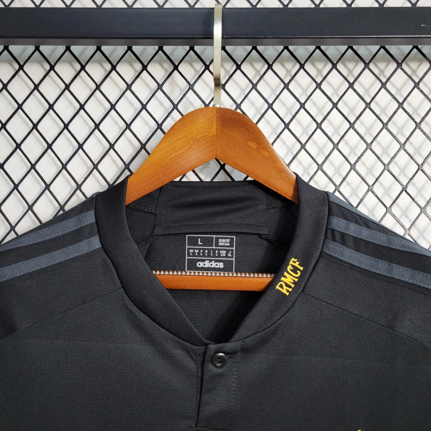 Real Madrid Away II Shirt 23/24 - Men's Fan Black and Yellow
