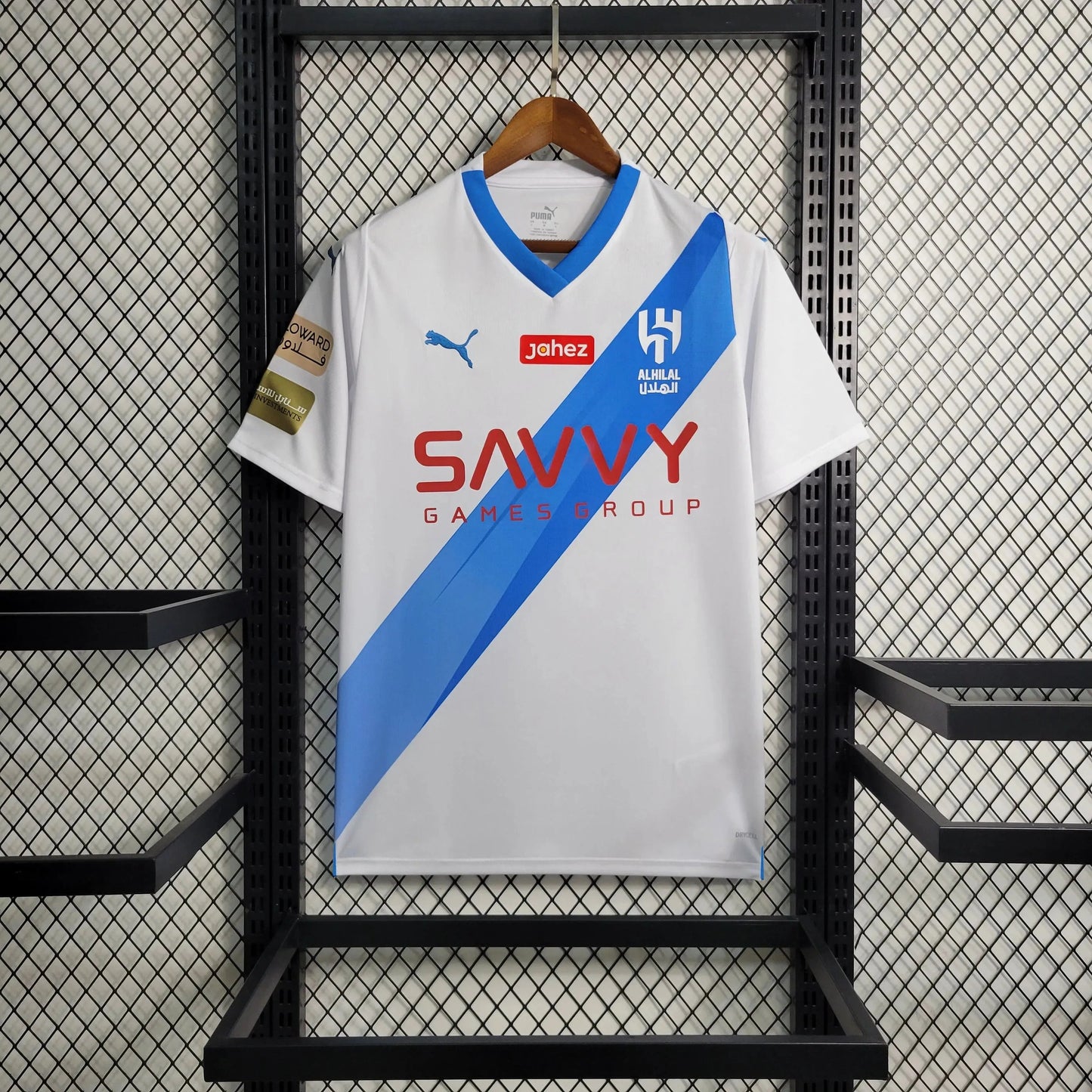 Al-Hilal Away Shirt 23/24 - Men's Fan White + Neymar 10