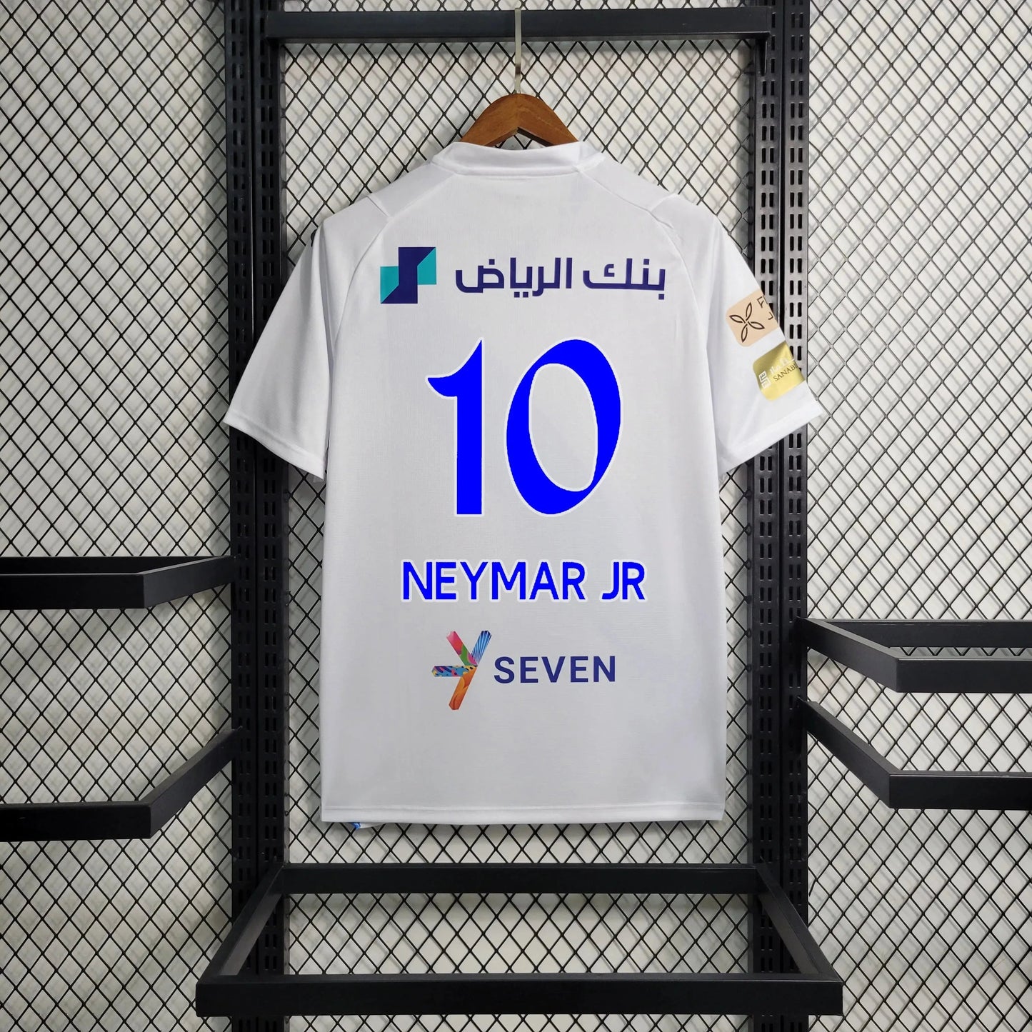 Al-Hilal Away Shirt 23/24 - Men's Fan White + Neymar 10