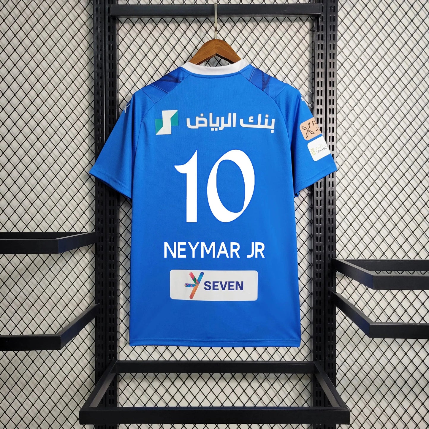 Al-Hilal Home Shirt 23/24 - Men's Fan Blue + Neymar 10