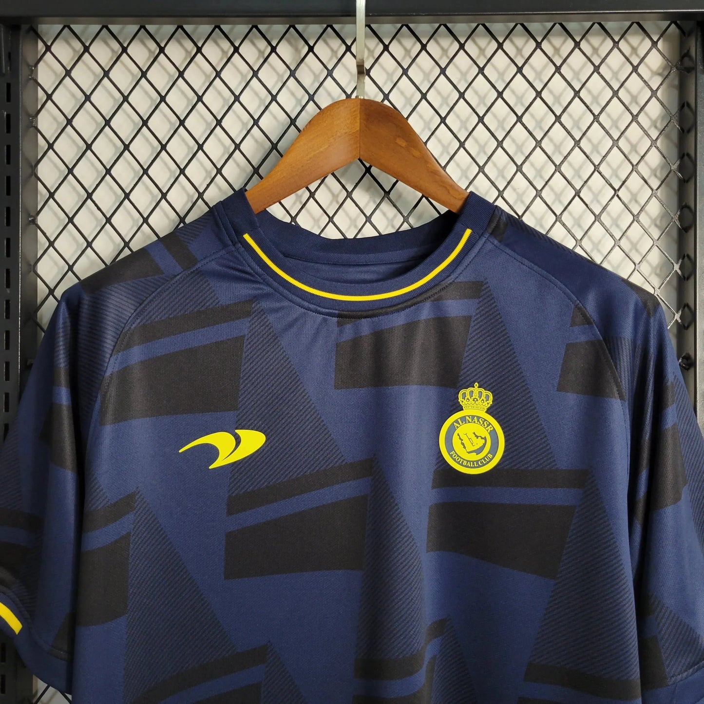 Al-Nassr Training Shirt 23/24 - Men's Fan Blue and Black