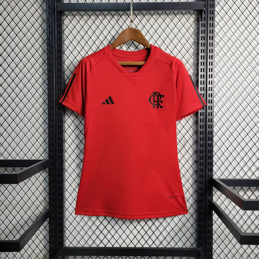 Flamengo Training Shirt 23/24 - Women's Fan Red