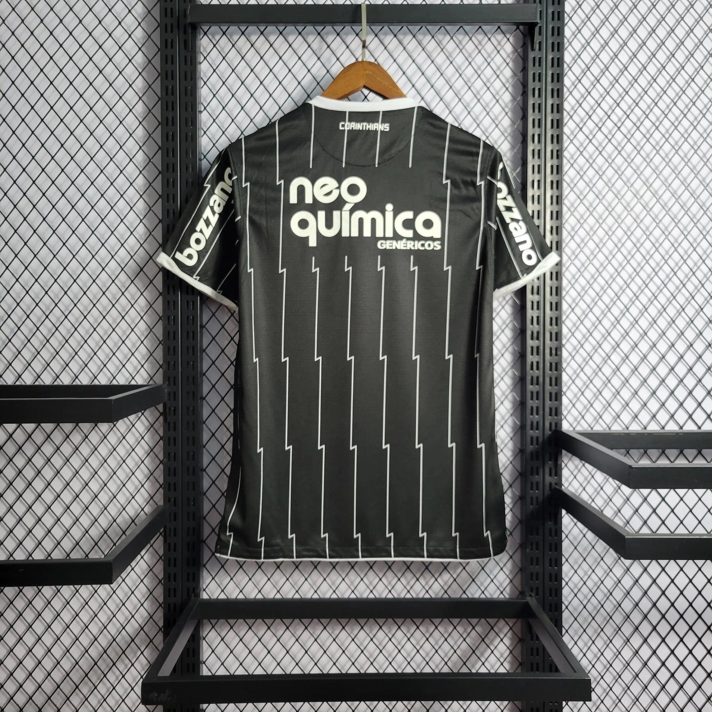 Timão Retro Away Shirt 11/12 - Men's Fan Black