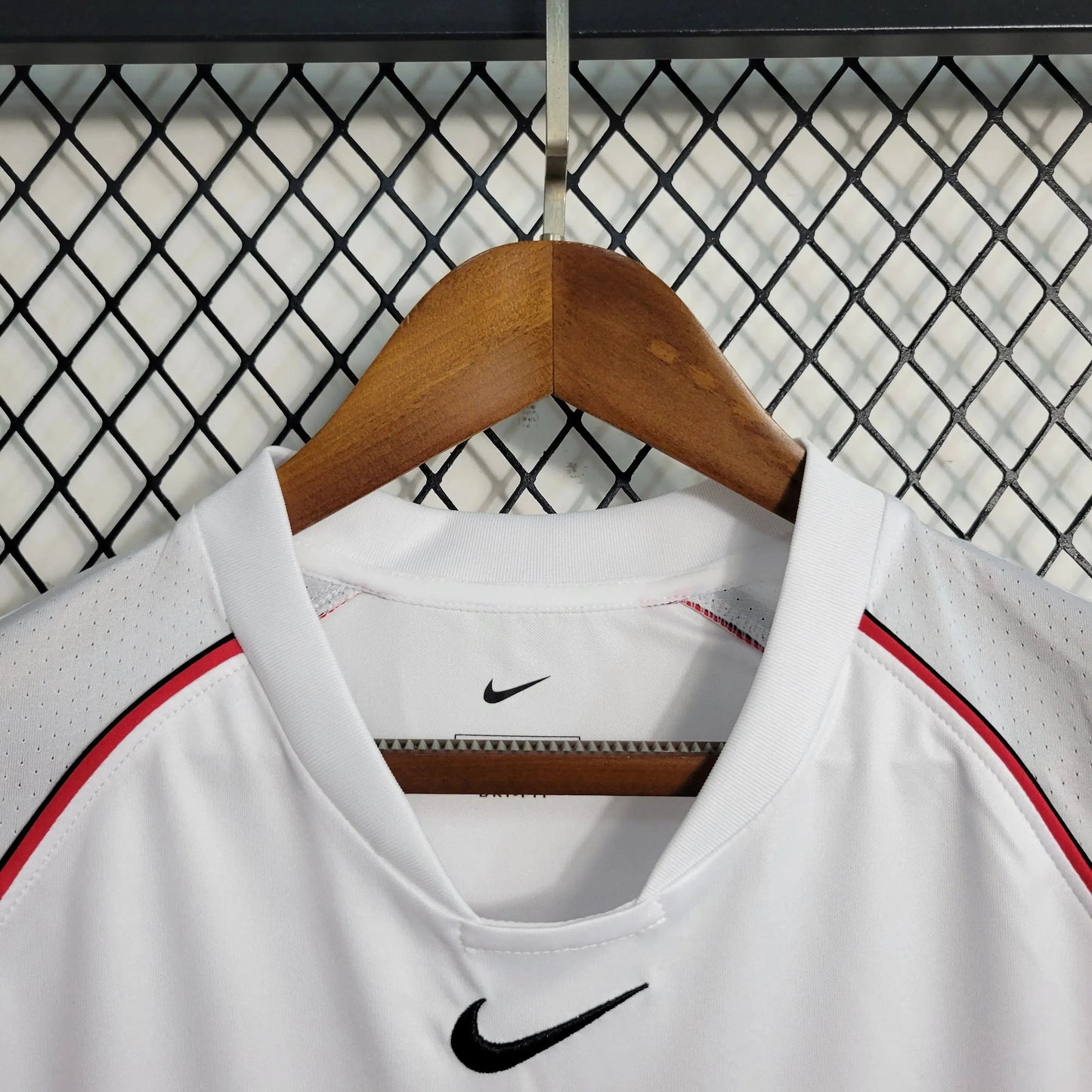 Flamengo Retro Away Shirt 2002 - Men's White Fan Shirt LUBRAX