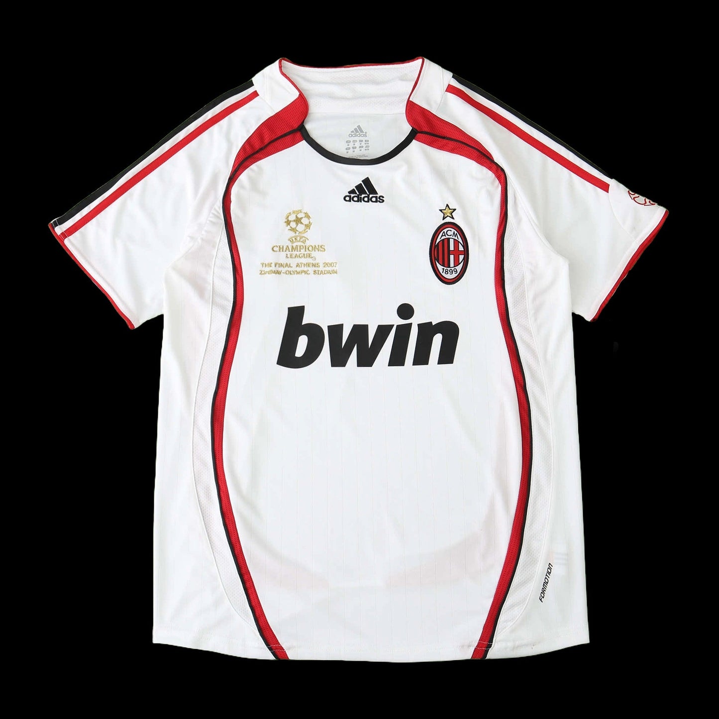 AC Milan Away Retro Shirt 2006/07 - Men's White Fan Shirt