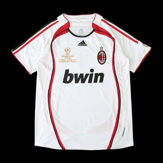 AC Milan Away Retro Shirt 2006/07 - Men's White Fan Shirt