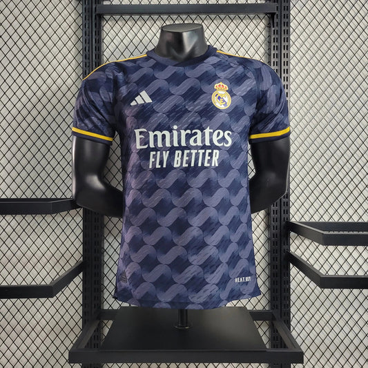 Real Madrid Away Shirt 23/24 - Men's Player Black