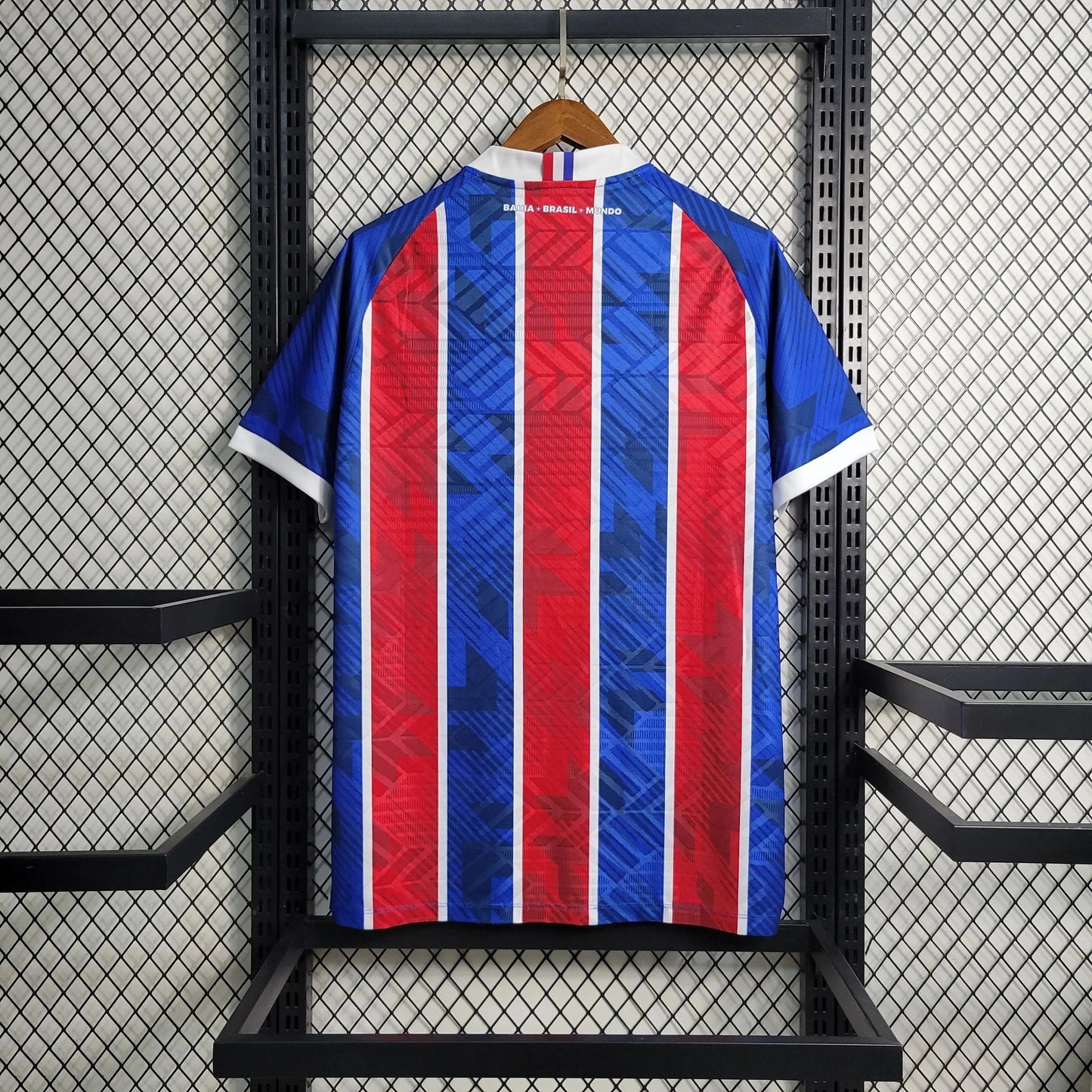Bahia Away Shirt 23/24 - Men's Fan Red and Blue