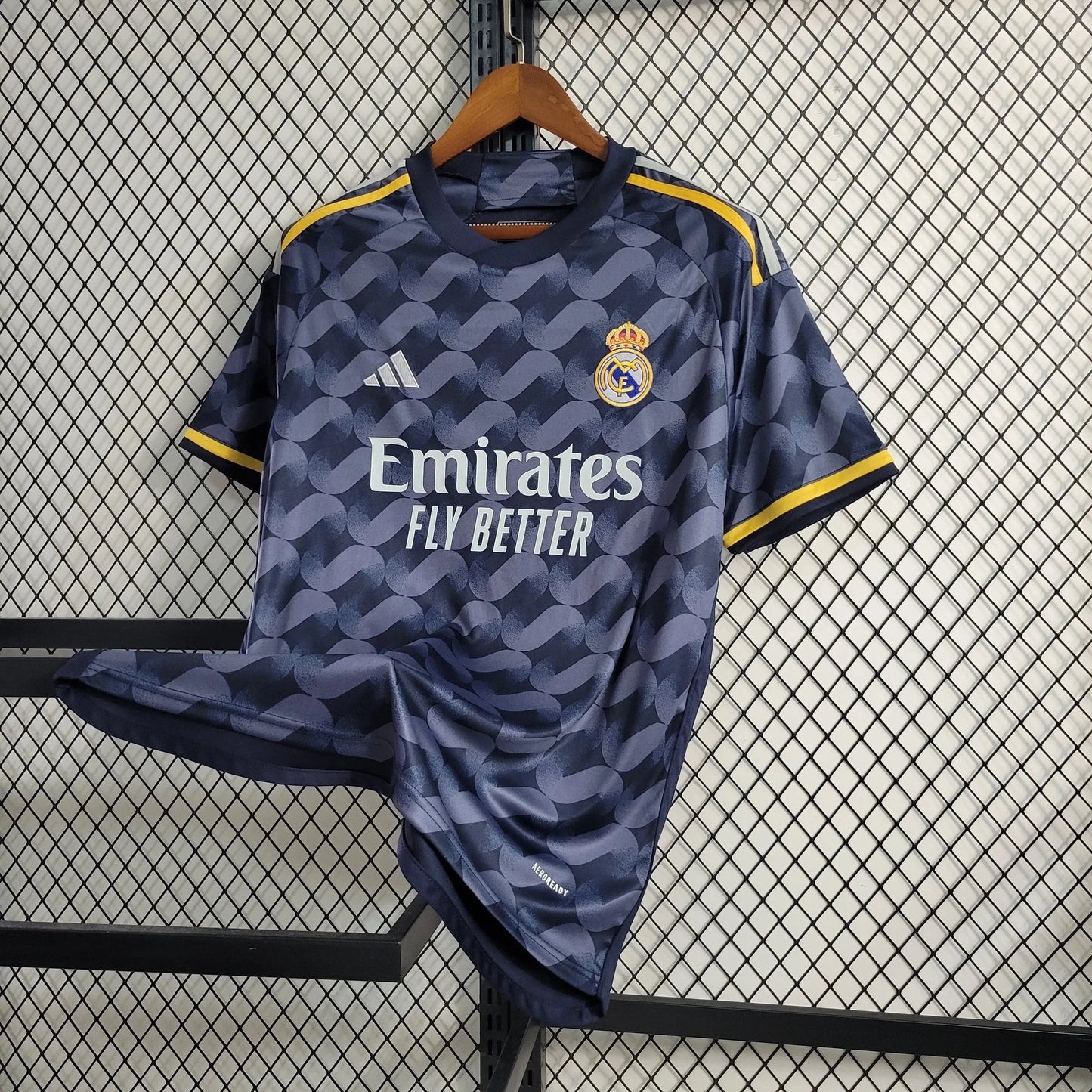 Real Madrid Away Shirt 23/24 - Men's Fan Black