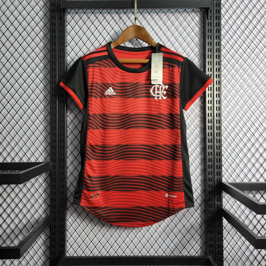 Flamengo Home Shirt 22/23 - Women's Fan Shirt Red