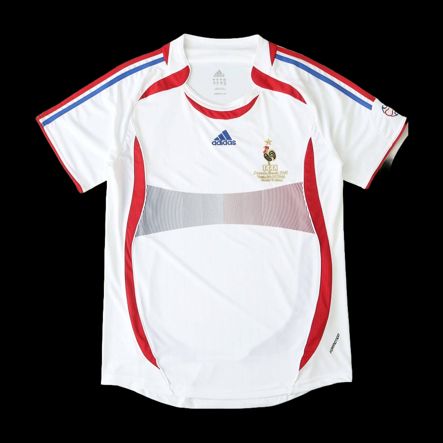 France Retro 2006 Shirt - Men's White Fan Shirt