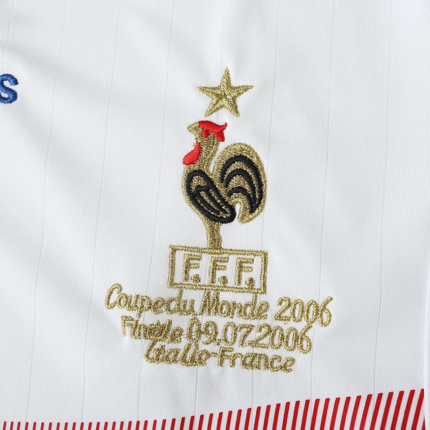 France Retro 2006 Shirt - Men's White Fan Shirt