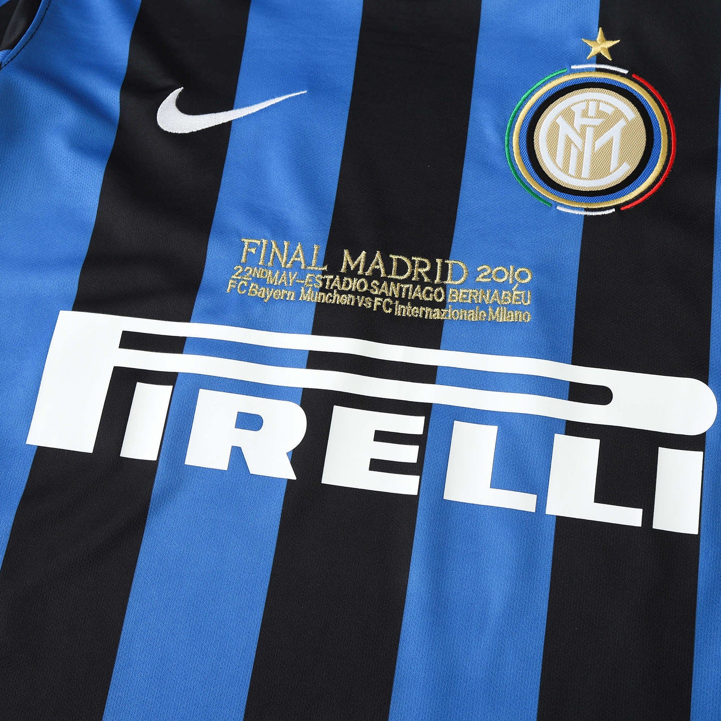 Inter Milan Retro Home Shirt 2010 - Men's Fan Shirt