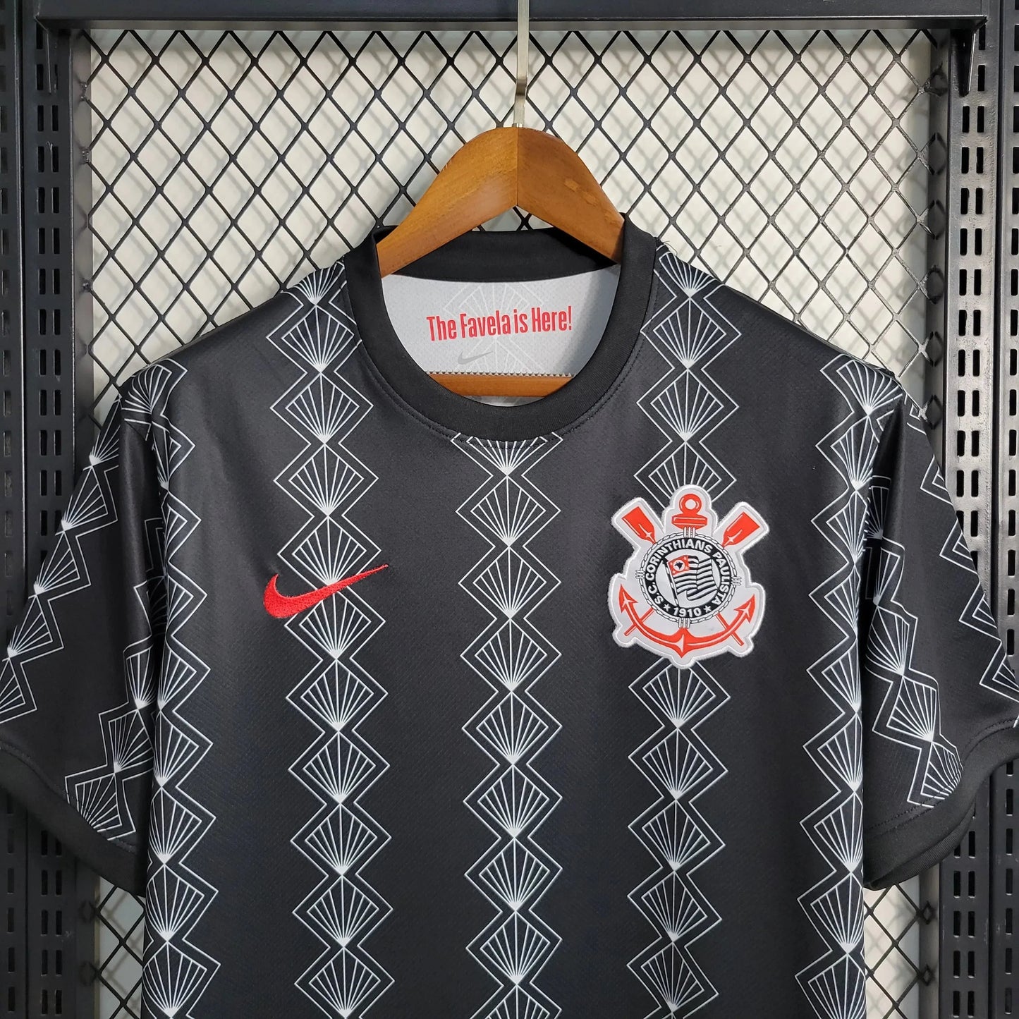 Timão Training Shirt 23/24 - Men's Fan Black