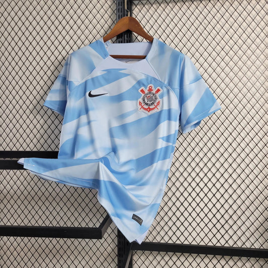 Timão Goalkeeper Shirt 23/24 - Men's Fan Blue