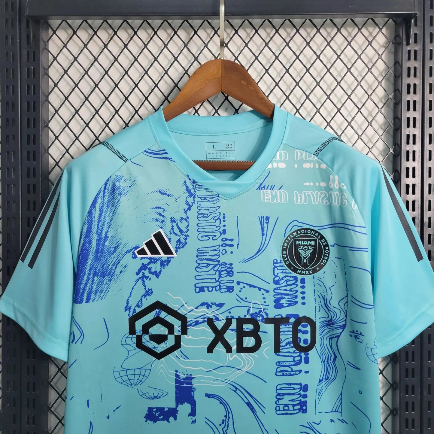 Inter Miami Training Shirt 23/24 - Men's Fan Blue