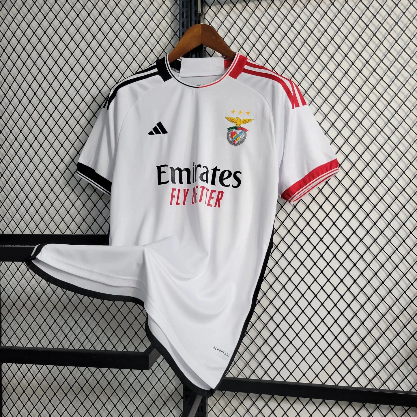Benfica Away Shirt 23/24 - Men's White Fan Shirt