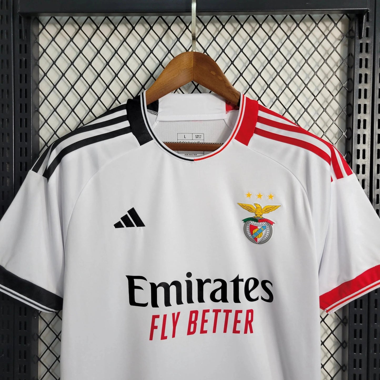 Benfica Away Shirt 23/24 - Men's White Fan Shirt