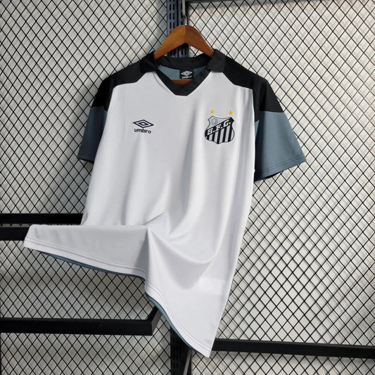 Santista Training Shirt 23/24 - Men's Fan White and Gray