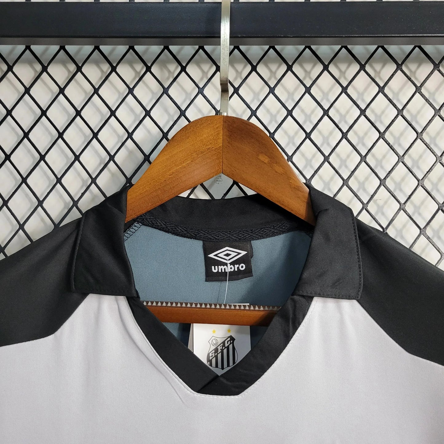 Santista Training Shirt 23/24 - Men's Fan White and Gray
