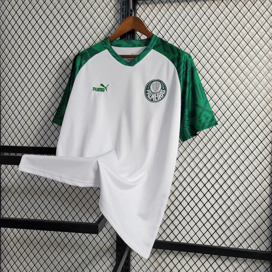 Palmeiras Training Shirt 23/24 - Men's White Fan Shirt