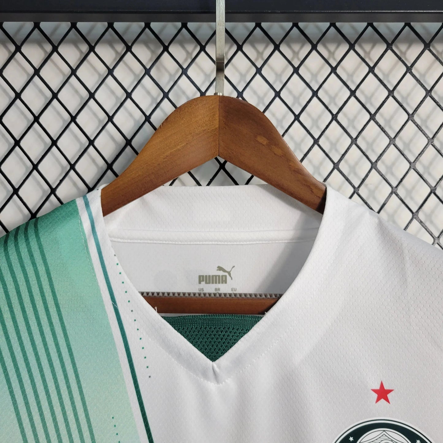 Palmeiras Away Shirt 23/24 - Men's White Fan Shirt