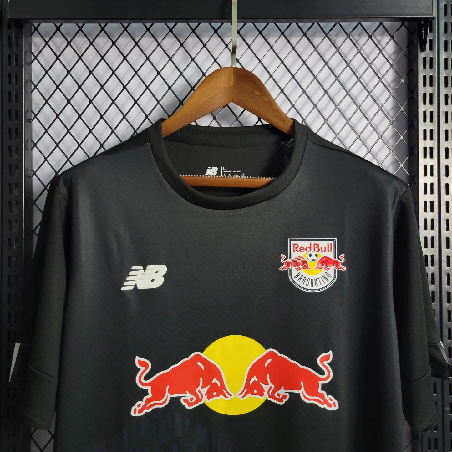 RB Bragantino Home Shirt 22/23 - Men's Fan Black