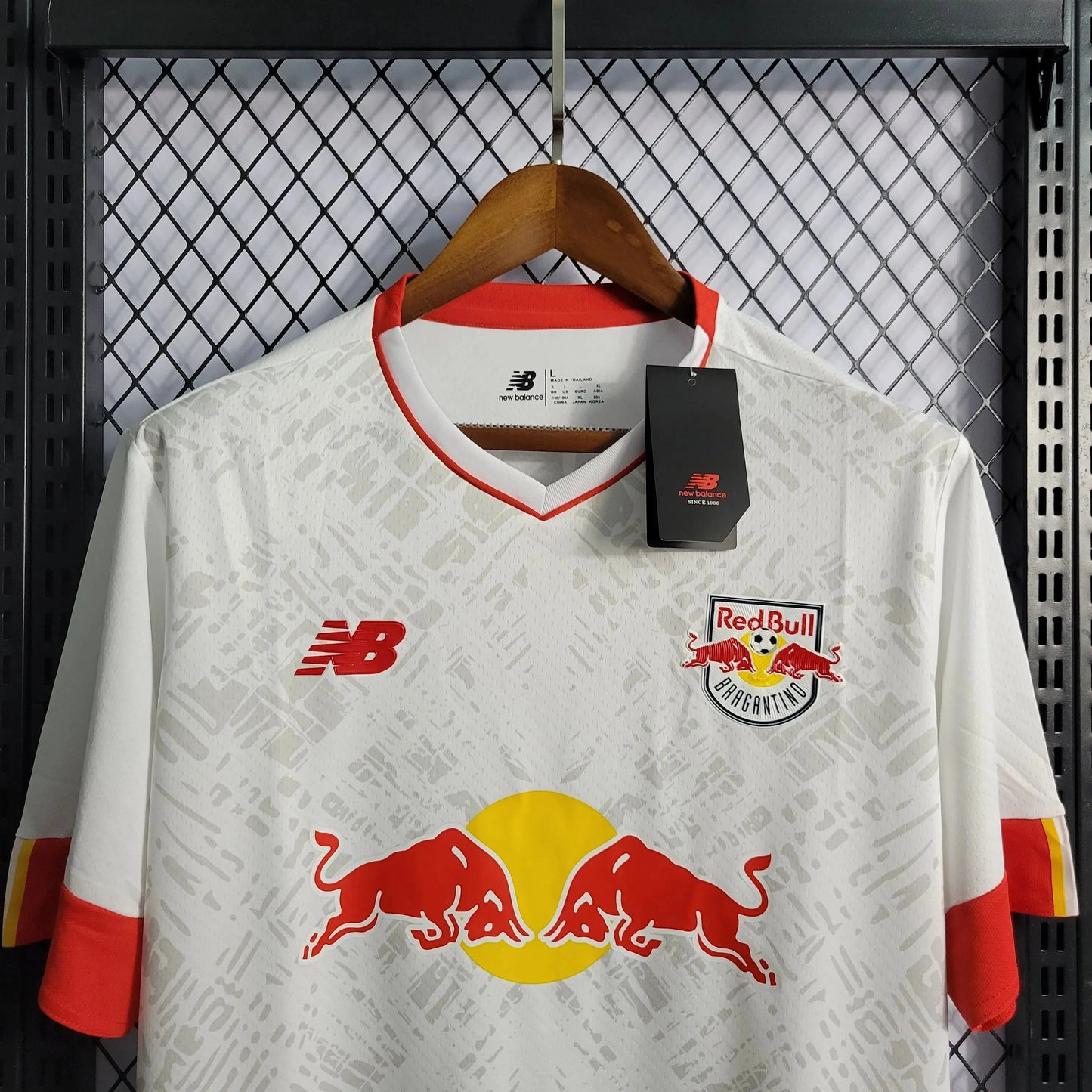 RB Bragantino Home Shirt 22/23 - Men's White Fan Shirt