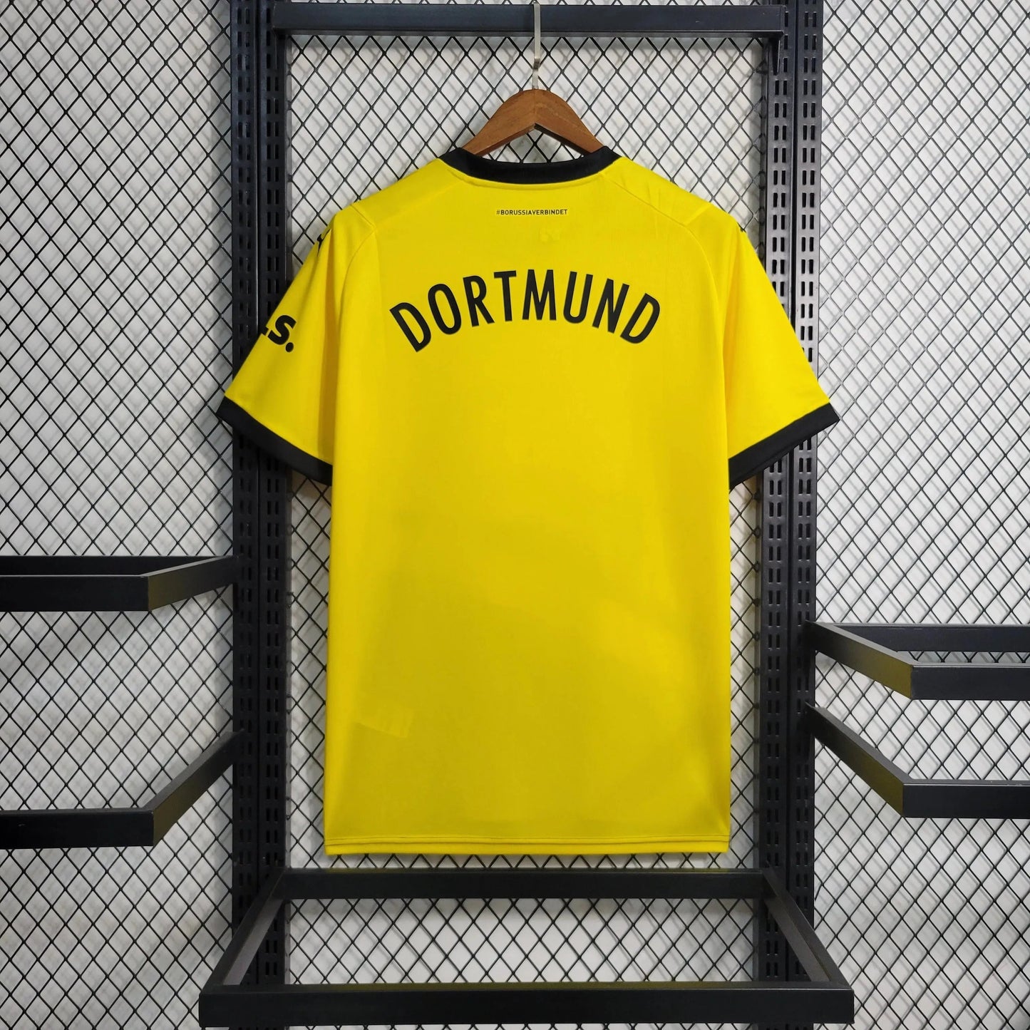Borussia Dortmund Home Shirt 23/24 - Men's Fan Shirt Yellow