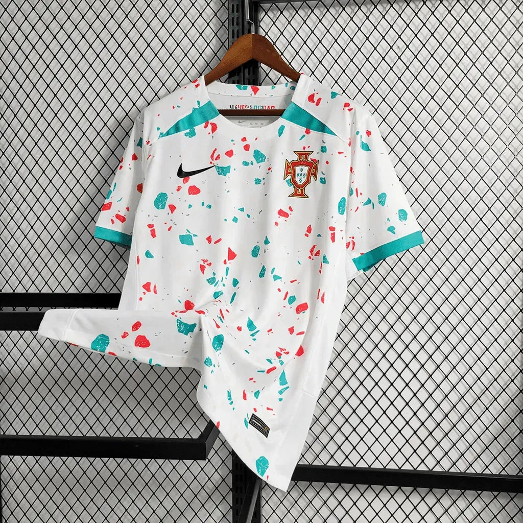 Portugal Away Shirt 23/24 - Men's White Fan Shirt
