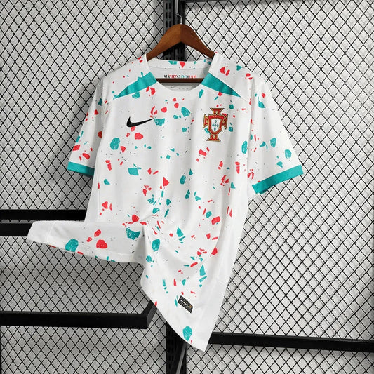 Portugal Away Shirt 23/24 - Men's White Fan Shirt